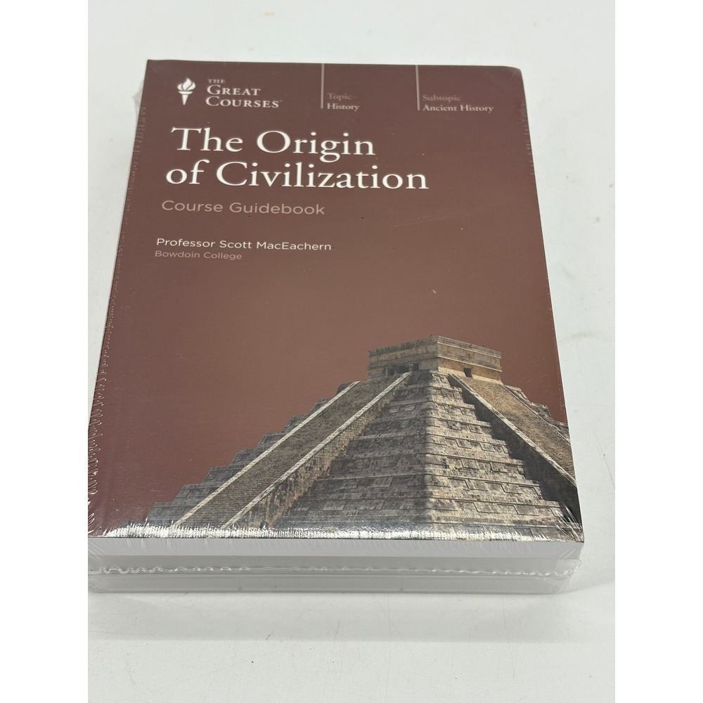 The Great Courses The Origin of Civilization Guidebook Scott MacEachern History
